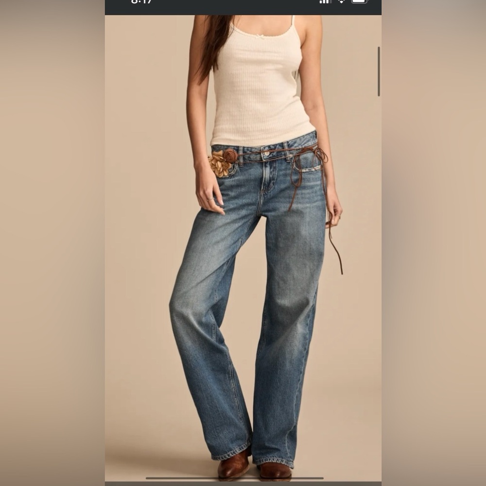 Baggy Wide Leg- Lucky